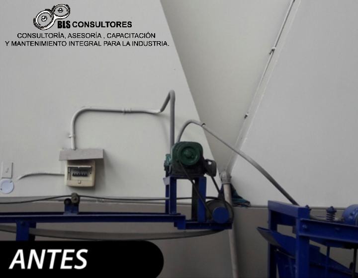 Sala con tablero eléctrico sin señalización de EPP ni evacuación