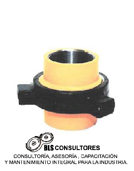 Unión de golpe roscado FIG 100 de 1000 PSI