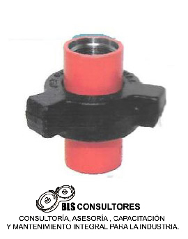 Unión de golpe roscado FIG 602 de 6000 PSI