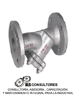 Filtro strainer de acero al carbono brida RF de clase 150, 300, 600