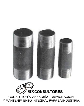 Niples de alta Sch 40, Sch 80, Sch 160 de 150 a 5000 PSI