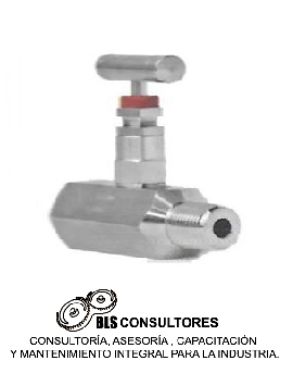 Válvula de aguja de acero inoxidable de 3 vías SS-316 de 6000 PSI rosca macho NPT a hembra NPT