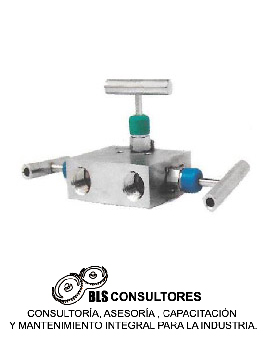 Válvula de aguja de acero de 3 vías SS-316 de 6000 PSI rosca macho NPT a hembra NPT